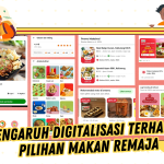 Remaja, Digitalisasi Makanan