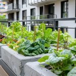 Uurban farming di lingkungan perkotaan.