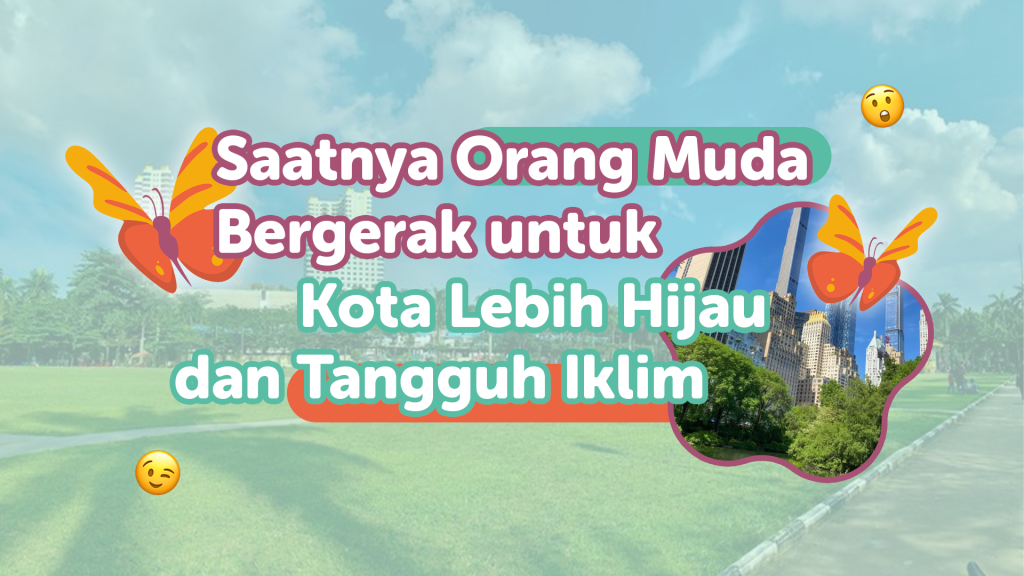 Visual kota hijau dan tangguh iklim