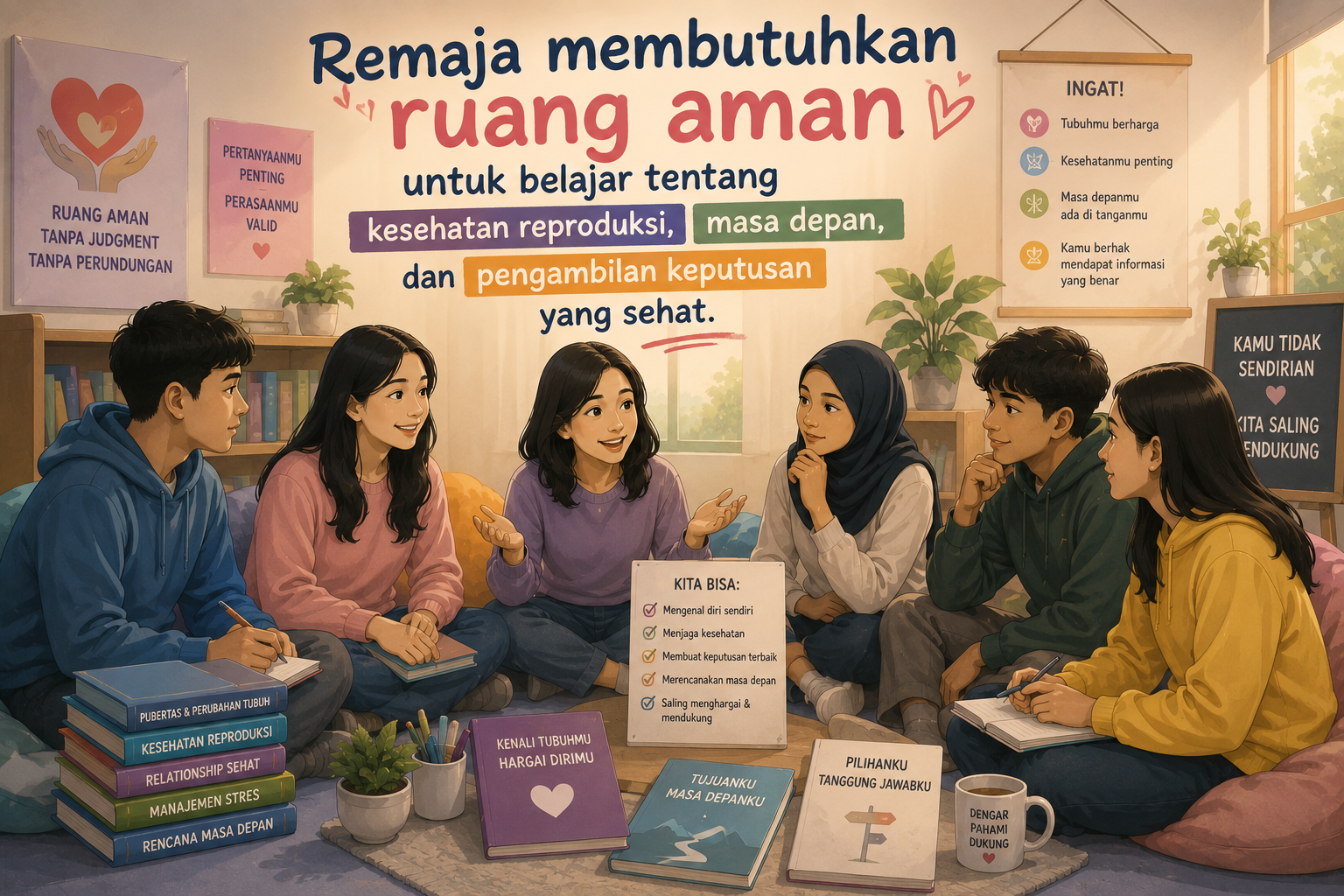 Remaja Membutuhkan "Ruang Aman"