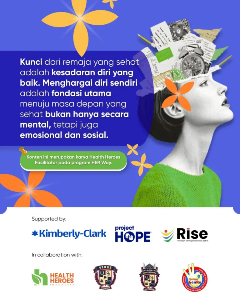 Instagram post from healtheroes.id. This post is in position 3.